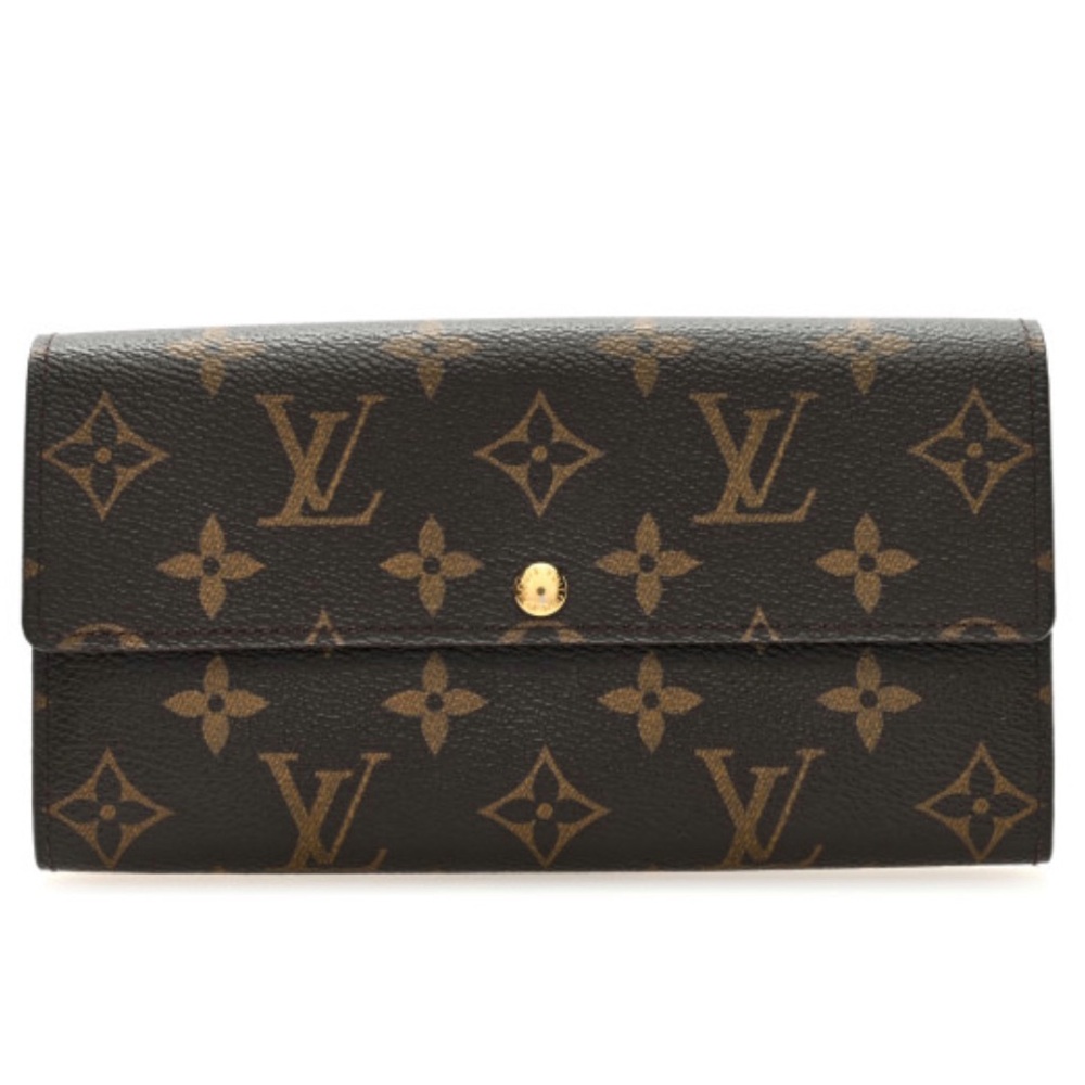 LOUIS VUITTON monogram sarah wallet